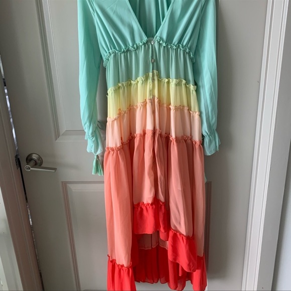 ISO VICI Gradient Wavelength Dress - Picture 2 of 2